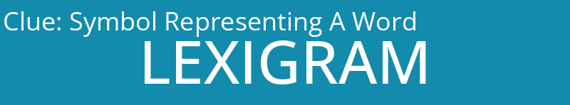 Symbol Representing A Word