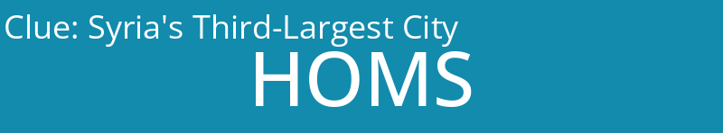Syria's Third-Largest City