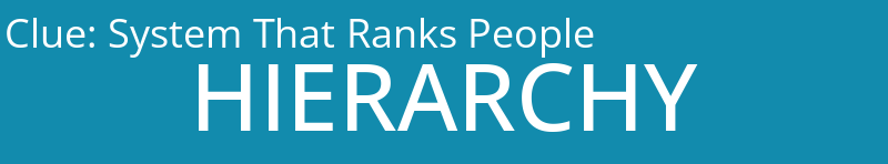 System That Ranks People