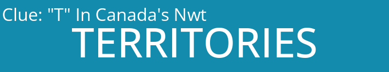 "T" In Canada's Nwt