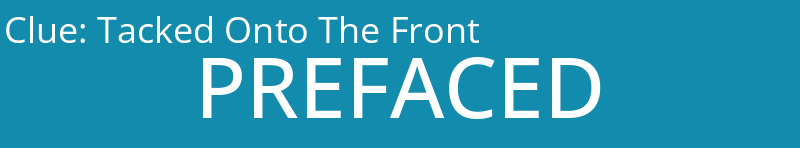 Tacked Onto The Front