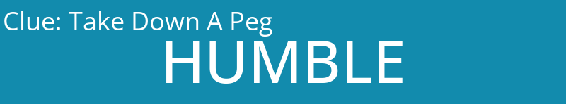 Take Down A Peg