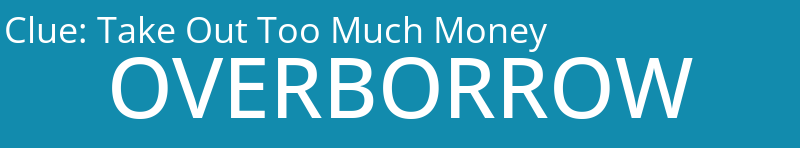 Take Out Too Much Money