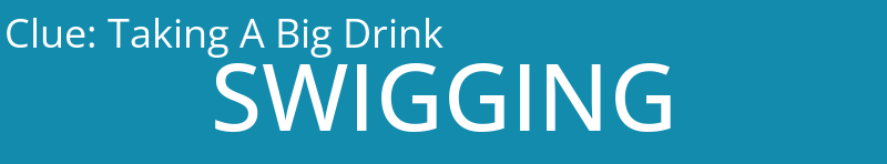 Taking A Big Drink