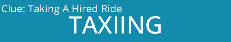 Taking A Hired Ride