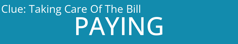 Taking Care Of The Bill