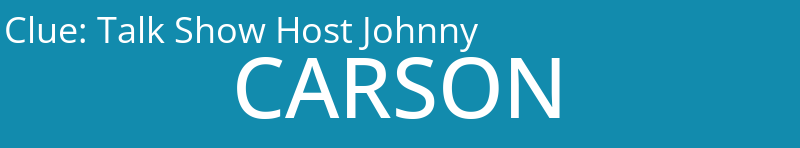 Talk Show Host Johnny