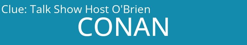 Talk Show Host O'Brien