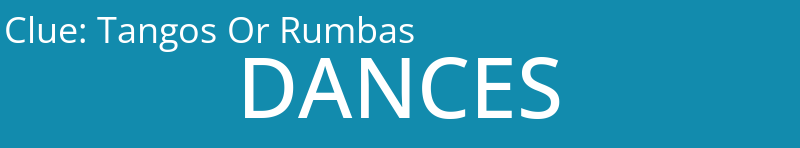 Tangos Or Rumbas