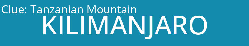 Tanzanian Mountain
