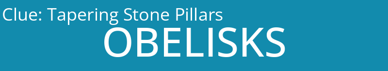 Tapering Stone Pillars