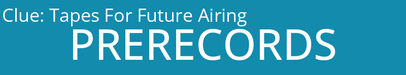 Tapes For Future Airing