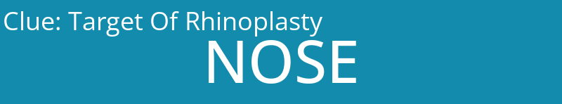 Target Of Rhinoplasty