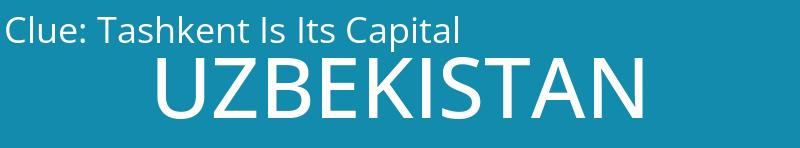 Tashkent Is Its Capital