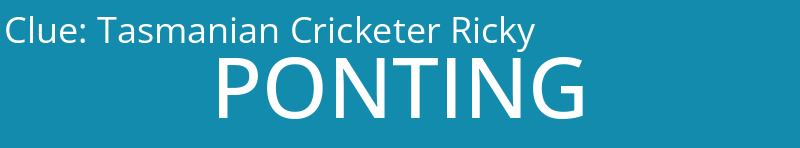 Tasmanian Cricketer Ricky
