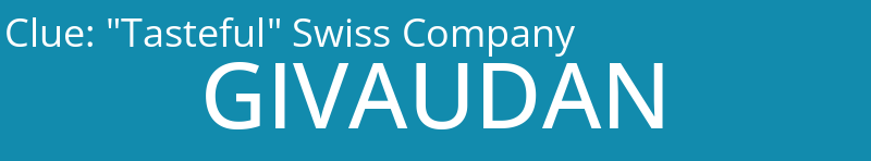 "Tasteful" Swiss Company