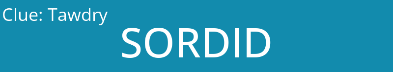 Tawdry