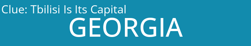 Tbilisi Is Its Capital