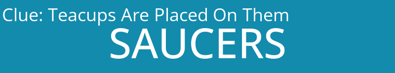 Teacups Are Placed On Them