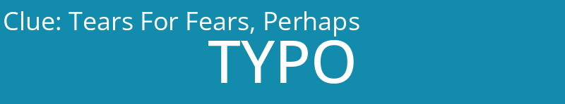 Tears For Fears, Perhaps