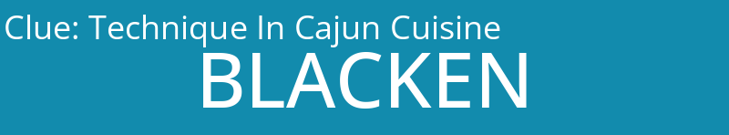 Technique In Cajun Cuisine
