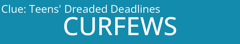 Teens' Dreaded Deadlines