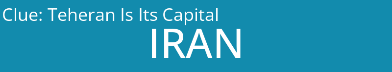 Teheran Is Its Capital