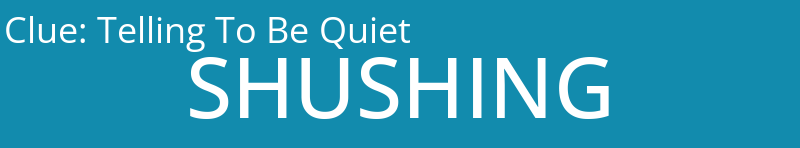 Telling To Be Quiet