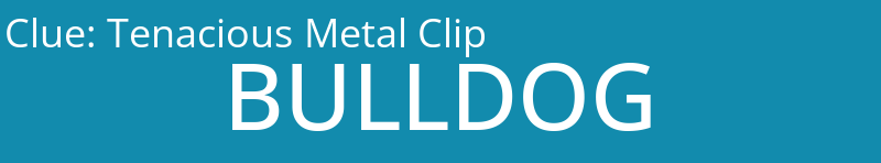Tenacious Metal Clip