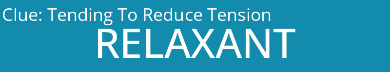 Tending To Reduce Tension