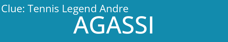 Tennis Legend Andre