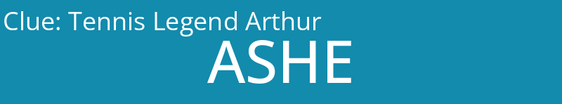 Tennis Legend Arthur