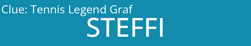 Tennis Legend Graf
