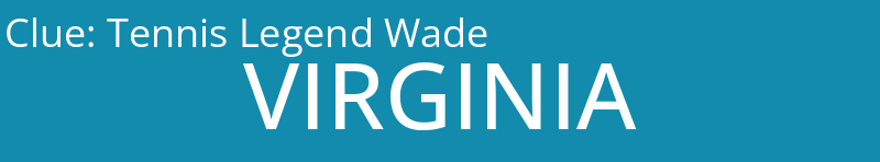 Tennis Legend Wade