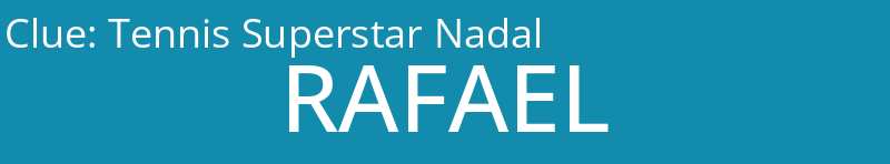 Tennis Superstar Nadal