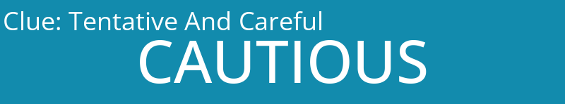 Tentative And Careful