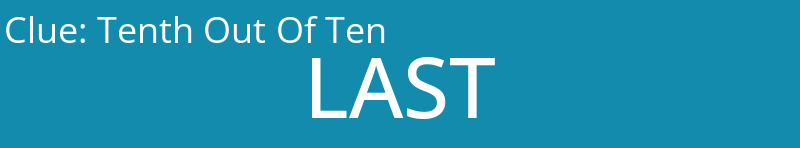 Tenth Out Of Ten