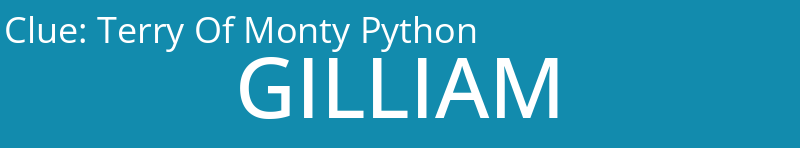 Terry Of Monty Python