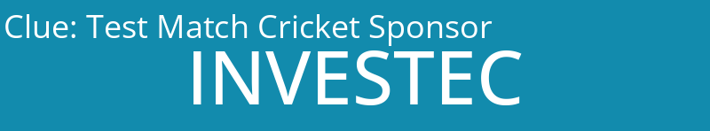 Test Match Cricket Sponsor