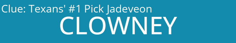 Texans' #1 Pick Jadeveon