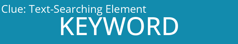 Text-Searching Element
