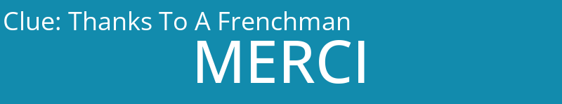 Thanks To A Frenchman