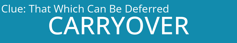 That Which Can Be Deferred