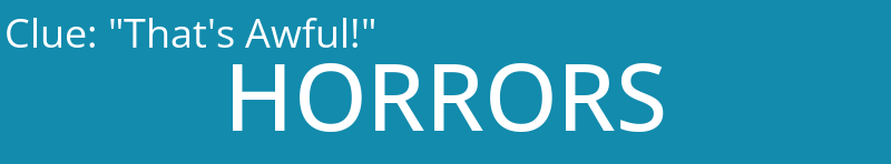 "That's Awful!"