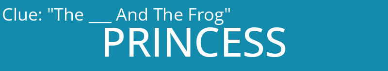 "The ___ And The Frog"