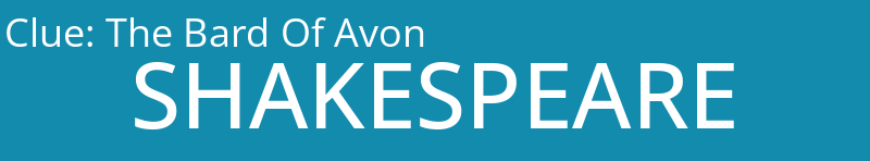 The Bard Of Avon