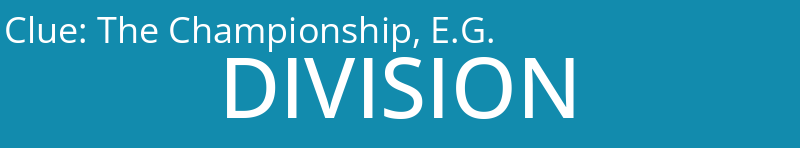 The Championship, E.G.