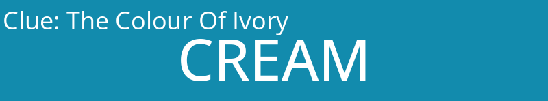 The Colour Of Ivory