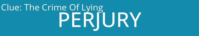 The Crime Of Lying