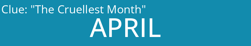 "The Cruellest Month"